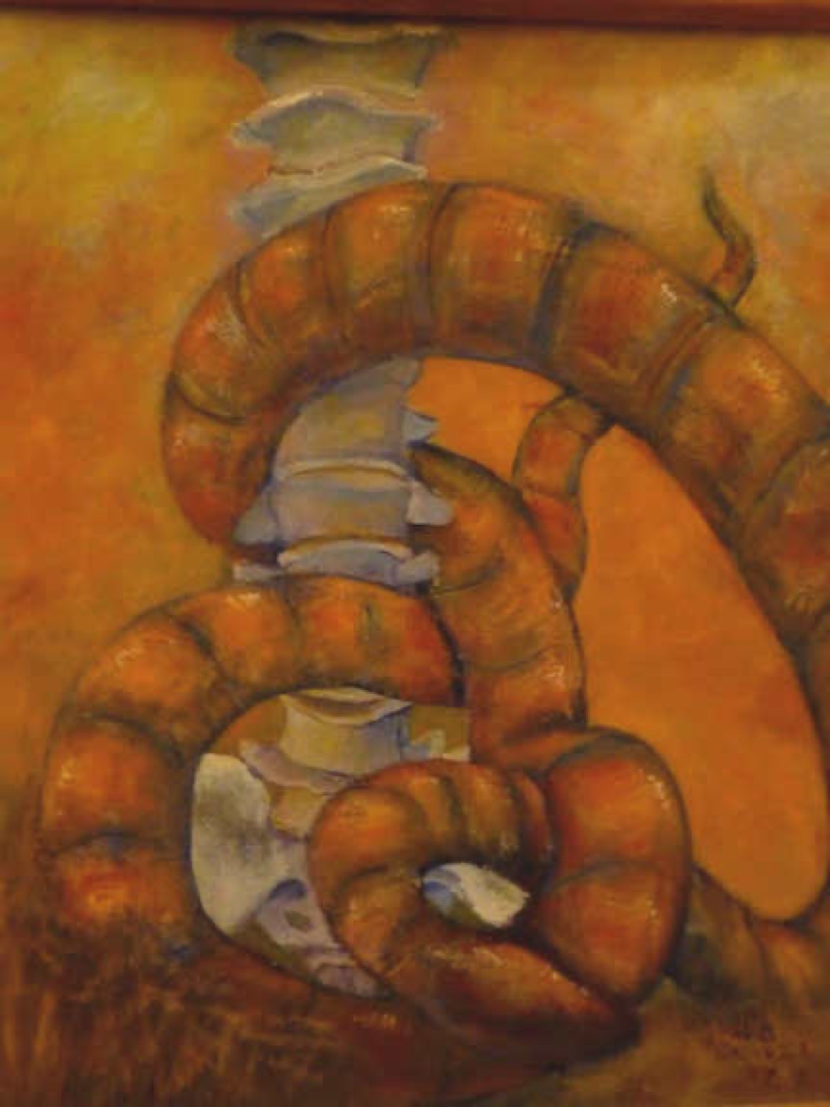The Spine and the Spineless, acrylic