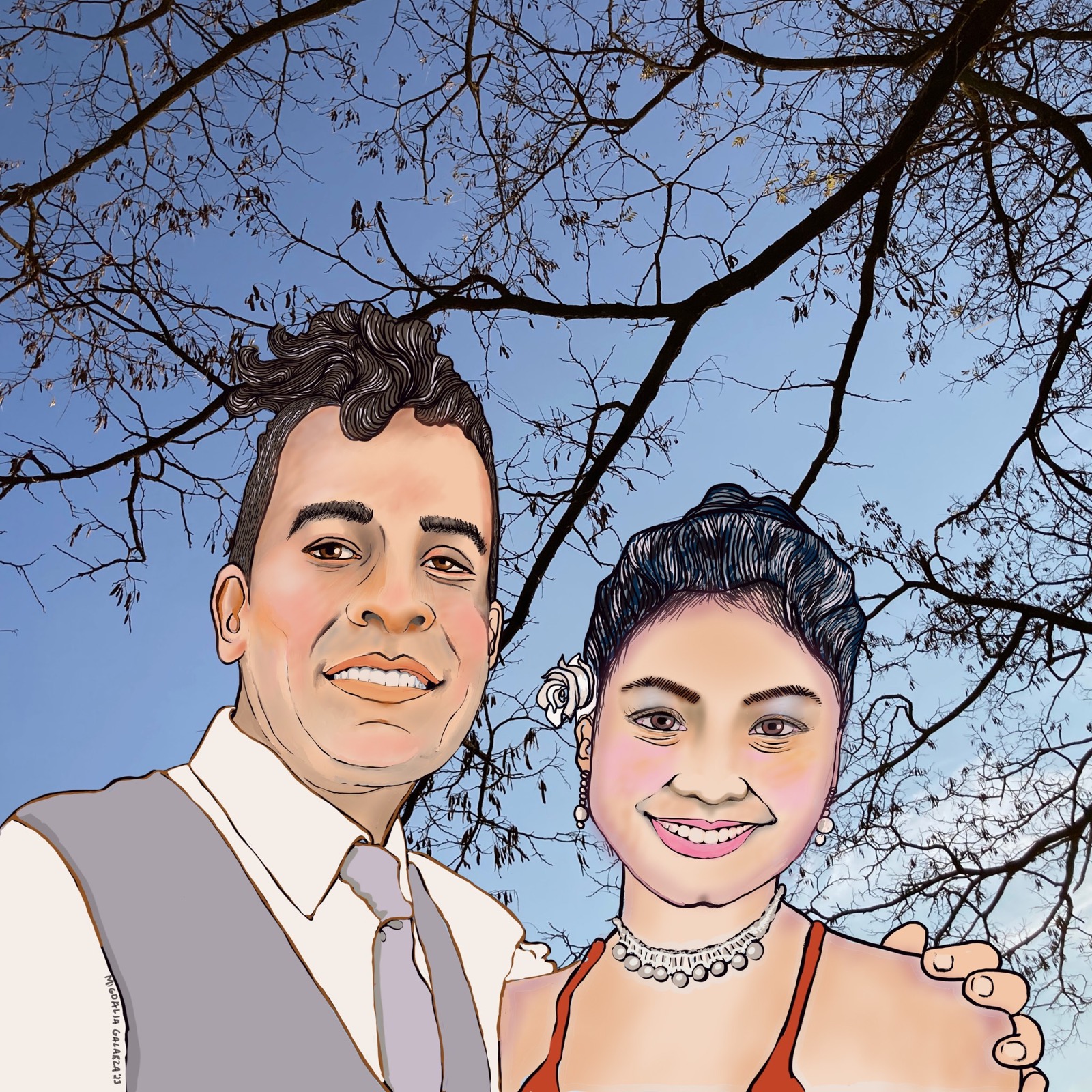 Cuca's Son and Partner, digital